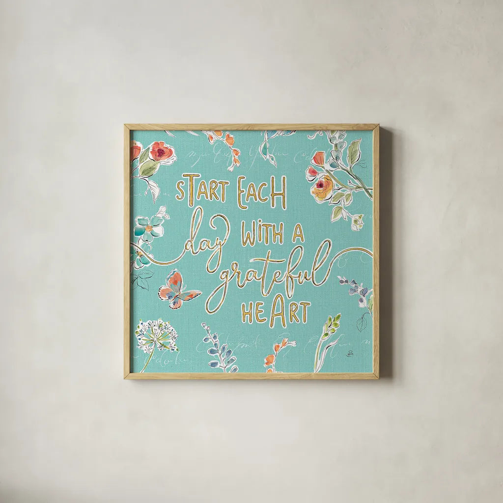 Soft Season V by Daphne Brissonnet. Shown in a natural wood glass frame for a timeless modern aesthetic. Available as an archival giclee rolled canvas, fine art paper, or poster print. SKU 35009a.