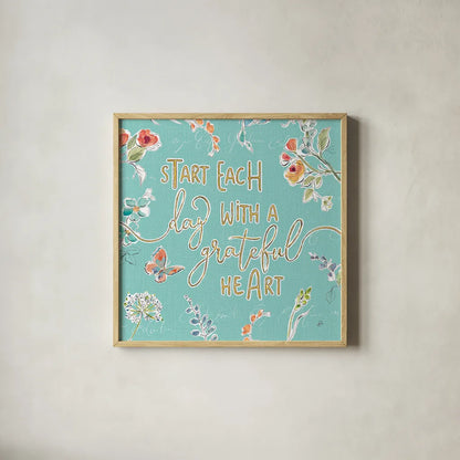 Soft Season V by Daphne Brissonnet. Shown in a natural wood glass frame for a timeless modern aesthetic. Available as an archival giclee rolled canvas, fine art paper, or poster print. SKU 35009a.