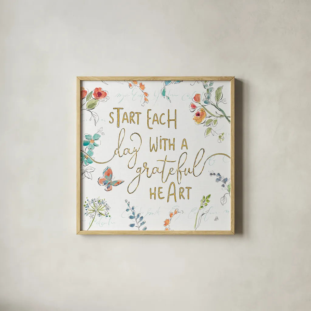 Soft Season V White by Daphne Brissonnet. Shown in a natural wood glass frame for a timeless modern aesthetic. Available as an archival giclee rolled canvas, fine art paper, or poster print. SKU 35015a.