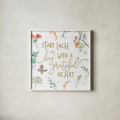 Soft Season V White by Daphne Brissonnet. Shown in a crisp white glass frame for a clean and minimalist style. Available as an archival giclee rolled canvas, fine art paper, or poster print. SKU 35015a.