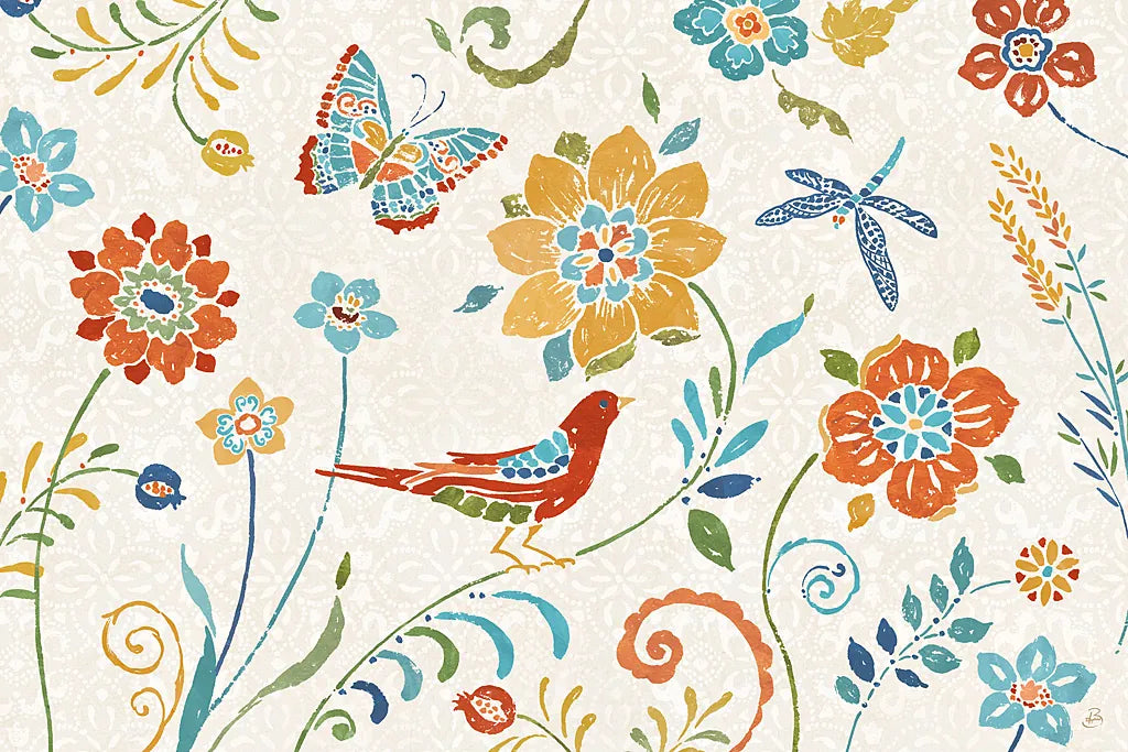 Spanish Impressions I by Daphne Brissonnet. SKU 27342i. Archival Giclee Fine art print for wall decor.