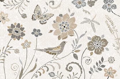 Spanish Impressions I Neutral by Daphne Brissonnet. SKU 77798i. Archival Giclee Fine art print for wall decor.