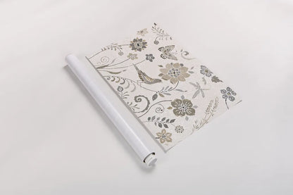 Spanish Impressions I Neutral by Daphne Brissonnet. shown as a rolled paper print. Available as archival giclee rolled canvas, fine art paper, or poster print. SKU 77798i.