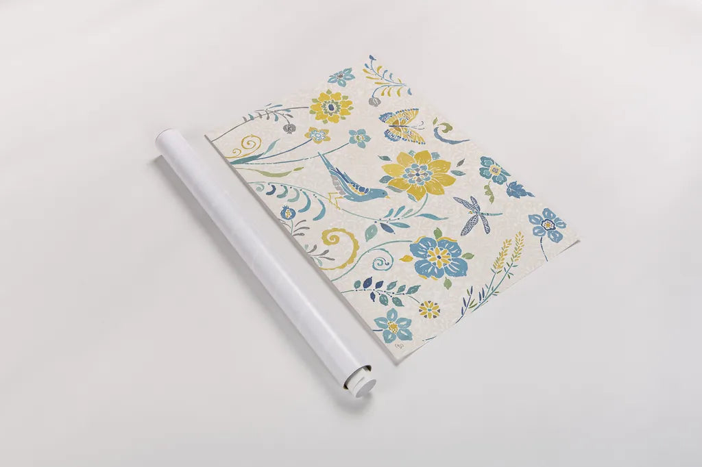 Spanish Impressions I Spring by Daphne Brissonnet. shown as a rolled paper print. Available as archival giclee rolled canvas, fine art paper, or poster print. SKU 77799i.