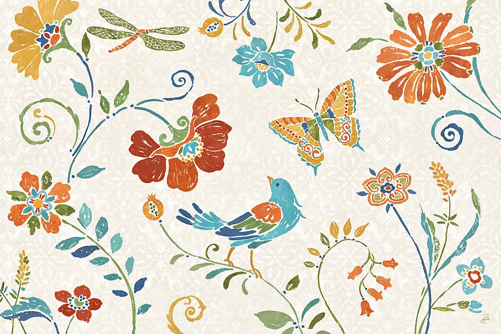 Spanish Impressions II by Daphne Brissonnet. SKU 27343i. Archival Giclee Fine art print for wall decor.