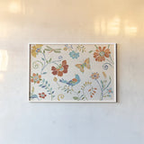 Spanish Impressions II by Daphne Brissonnet. shown as a paper print in a white frame. Available as a archival giclee rolled canvas, fine art paper, or poster print. SKU 27343i.