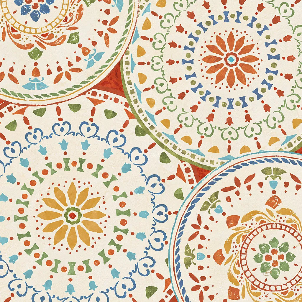 Spanish Impressions V by Daphne Brissonnet. SKU 27346a. Archival Giclee Fine art print for wall decor.