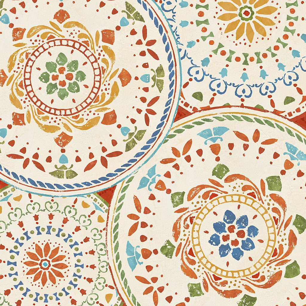 Spanish Impressions VI by Daphne Brissonnet. SKU 27347a. Archival Giclee Fine art print for wall decor.