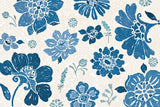 Spanish Impressions VII Blue by Daphne Brissonnet. SKU 77800i. Archival Giclee Fine art print for wall decor.