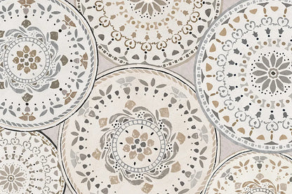 Spanish Impressions VIII Neutral by Daphne Brissonnet. SKU 77804i. Archival Giclee Fine art print for wall decor.