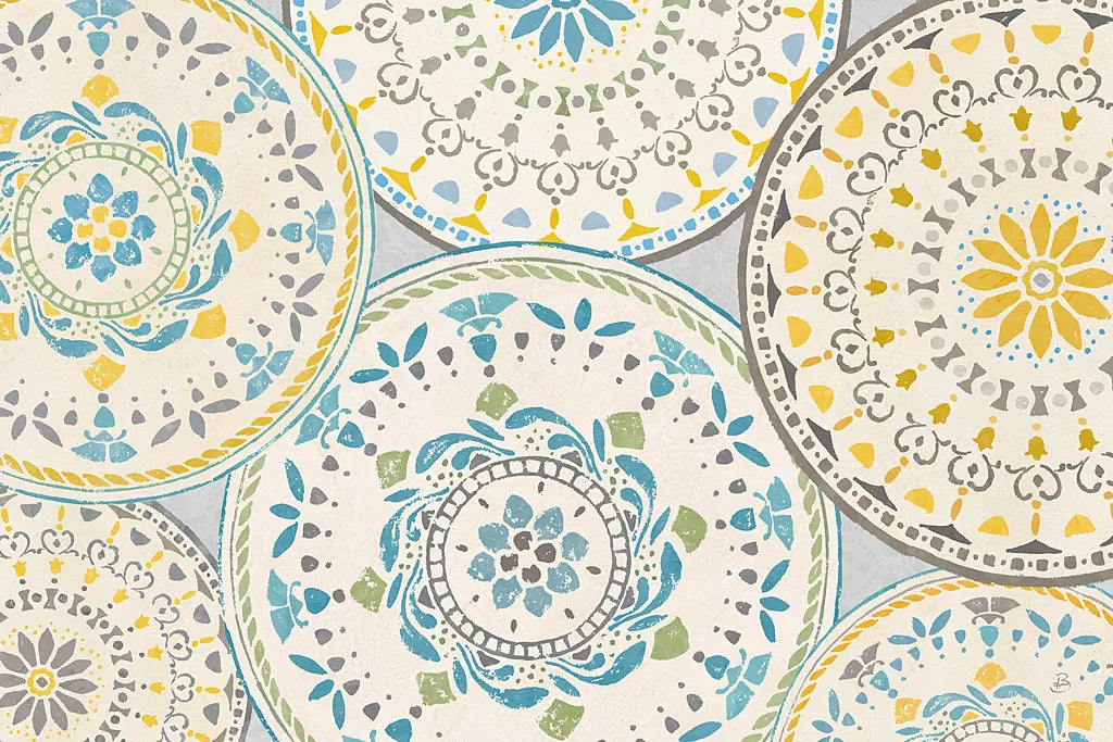 Spanish Impressions VIII Spring by Daphne Brissonnet. SKU 77805i. Archival Giclee Fine art print for wall decor.