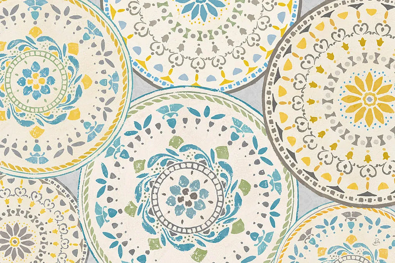 Spanish Impressions VIII Spring by Daphne Brissonnet. SKU 77805i. Archival Giclee Fine art print for wall decor.