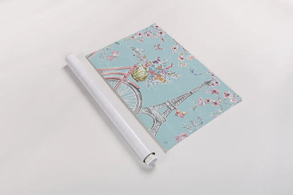 Sparrow Spring I by Daphne Brissonnet. shown as a rolled paper print. Available as archival giclee rolled canvas, fine art paper, or poster print. SKU 37655i.