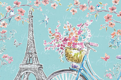 Sparrow Spring II by Daphne Brissonnet. SKU 37656i. Archival Giclee Fine art print for wall decor.