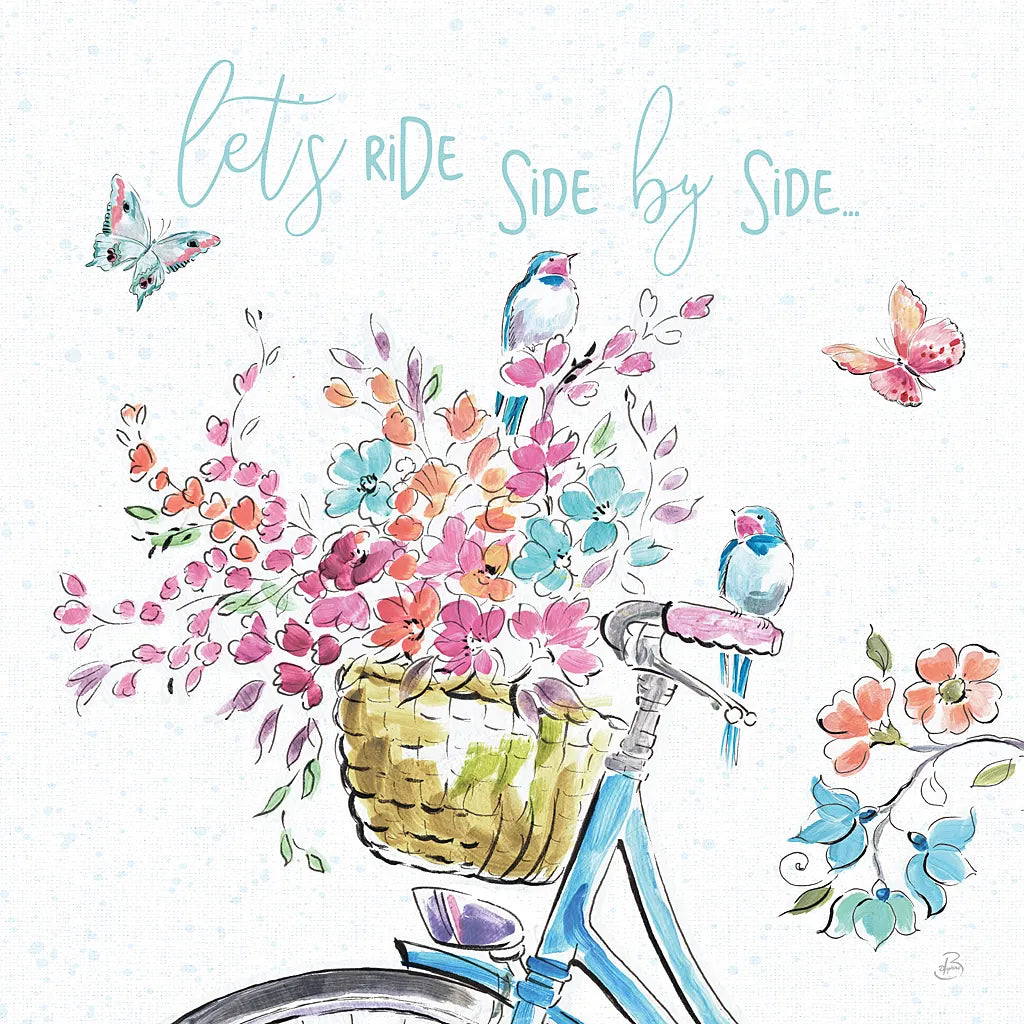 Sparrow Spring V Light by Daphne Brissonnet. SKU 37668a. Archival Giclee Fine art print for wall decor.