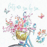 Sparrow Spring V Light by Daphne Brissonnet. SKU 37668a. Archival Giclee Fine art print for wall decor.
