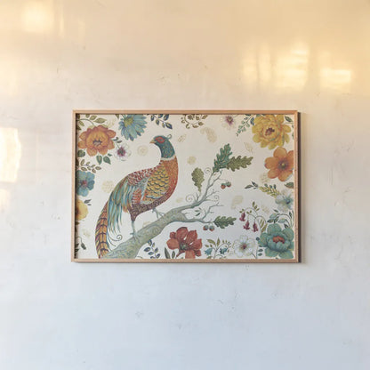 Spice Season I by Daphne Brissonnet. shown as a paper print in a natural frame. Available as a archival giclee rolled canvas, fine art paper, or poster print. SKU 32232i.