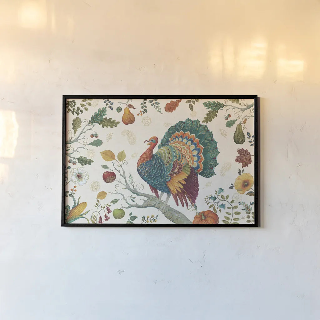 Spice Season II by Daphne Brissonnet. shown as a paper print in a black flame. Available as a archival giclee rolled canvas, fine art paper, or poster print. SKU 32233i.