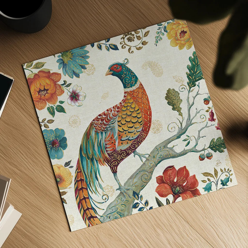 Spice Season III by Daphne Brissonnet. Shown as a detailed flat fine art print, highlighting archival giclee quality. Available as an archival giclee rolled canvas, fine art paper, or poster print. SKU 32234a.