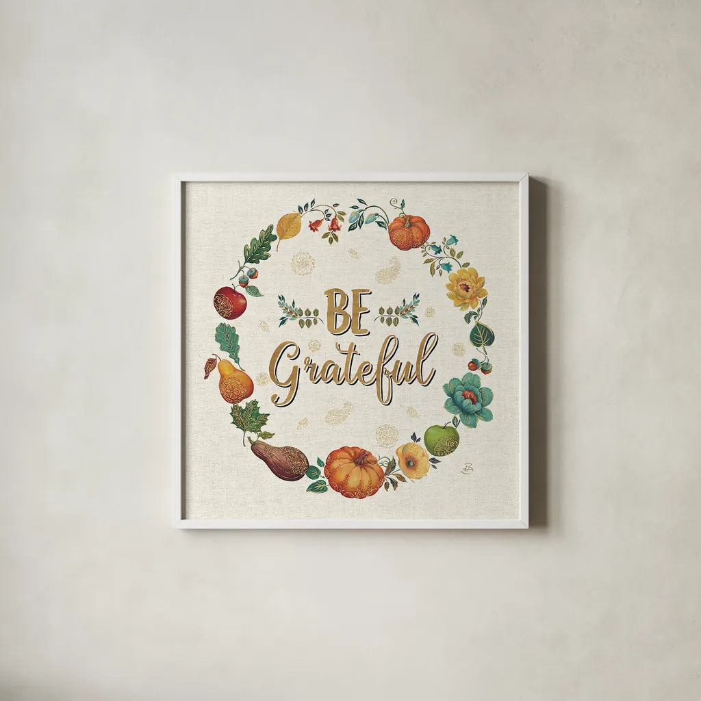 Spice Season VI by Daphne Brissonnet. Shown in a crisp white glass frame for a clean and minimalist style. Available as an archival giclee rolled canvas, fine art paper, or poster print. SKU 32237a.