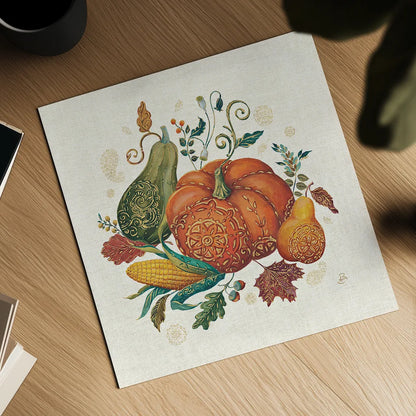 Spice Season VIII by Daphne Brissonnet. Shown as a detailed flat fine art print, highlighting archival giclee quality. Available as an archival giclee rolled canvas, fine art paper, or poster print. SKU 32239a.