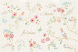 Spring Fling I Light by Daphne Brissonnet. SKU 69876i. Archival Giclee Fine art print for wall decor.