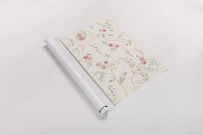 Spring Fling I Light by Daphne Brissonnet. shown as a rolled paper print. Available as archival giclee rolled canvas, fine art paper, or poster print. SKU 69876i.