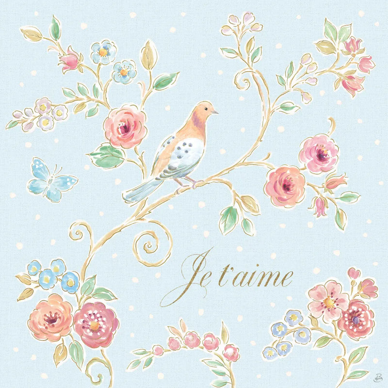Spring Fling III by Daphne Brissonnet. SKU 69869a. Archival Giclee Fine art print for wall decor.