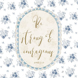 Spring Fling IX Bible Quote by Daphne Brissonnet. SKU 98886a. Archival Giclee Fine art print for wall decor.