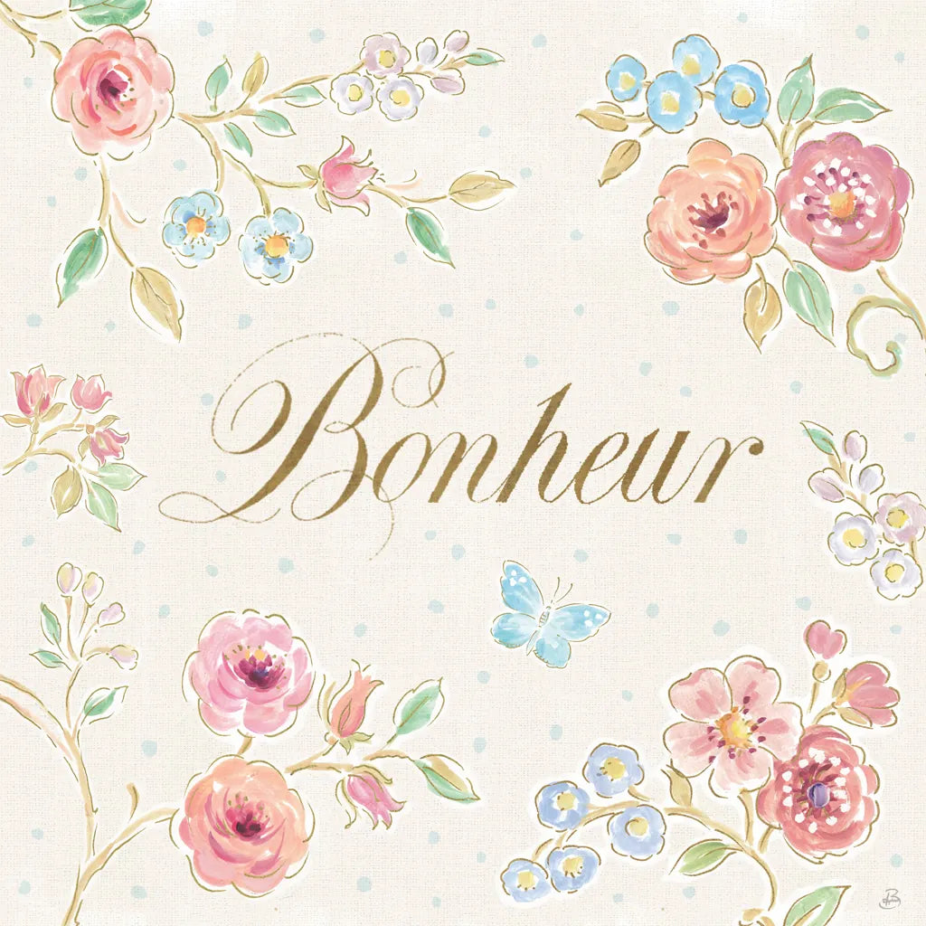 Spring Fling VI by Daphne Brissonnet. SKU 69872a. Archival Giclee Fine art print for wall decor.