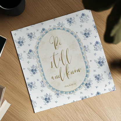 Spring Fling VIII Bible Quote by Daphne Brissonnet. Shown as a detailed flat fine art print, highlighting archival giclee quality. Available as an archival giclee rolled canvas, fine art paper, or poster print. SKU 98885a.