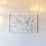 Springtime I by Daphne Brissonnet. shown as a paper print in a white frame. Available as a archival giclee rolled canvas, fine art paper, or poster print. SKU 48555i.