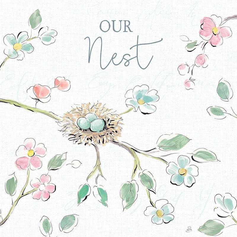 Springtime II by Daphne Brissonnet. SKU 48556a. Archival Giclee Fine art print for wall decor.