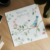 Springtime III by Daphne Brissonnet. Shown as a detailed flat fine art print, highlighting archival giclee quality. Available as an archival giclee rolled canvas, fine art paper, or poster print. SKU 48557a.
