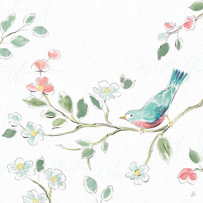 Springtime III No Words by Daphne Brissonnet. SKU 72037a. Archival Giclee Fine art print for wall decor.