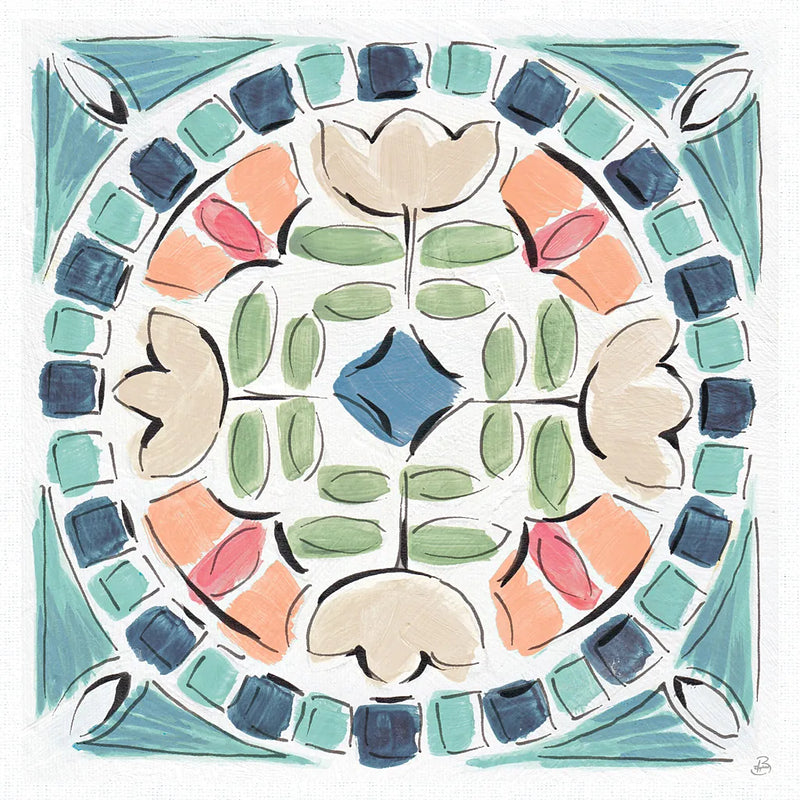 Springtime IX by Daphne Brissonnet. SKU 48563a. Archival Giclee Fine art print for wall decor.