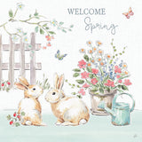 Springtime V by Daphne Brissonnet. SKU 48559a. Archival Giclee Fine art print for wall decor.