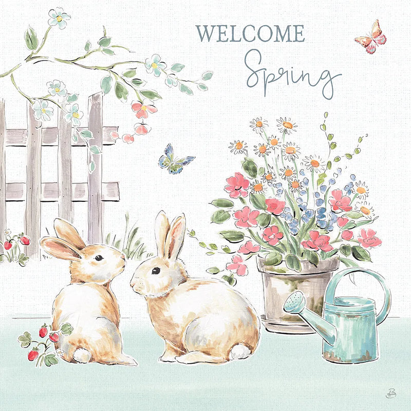 Springtime V by Daphne Brissonnet. SKU 48559a. Archival Giclee Fine art print for wall decor.