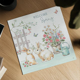 Springtime V by Daphne Brissonnet. Shown as a detailed flat fine art print, highlighting archival giclee quality. Available as an archival giclee rolled canvas, fine art paper, or poster print. SKU 48559a.