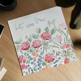 Springtime VII by Daphne Brissonnet. Shown as a detailed flat fine art print, highlighting archival giclee quality. Available as an archival giclee rolled canvas, fine art paper, or poster print. SKU 48561a.