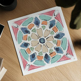 Springtime X by Daphne Brissonnet. Shown as a detailed flat fine art print, highlighting archival giclee quality. Available as an archival giclee rolled canvas, fine art paper, or poster print. SKU 48564a.
