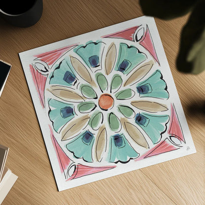 Springtime XI by Daphne Brissonnet. Shown as a detailed flat fine art print, highlighting archival giclee quality. Available as an archival giclee rolled canvas, fine art paper, or poster print. SKU 48565a.