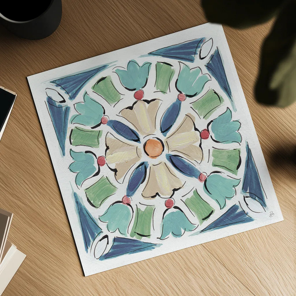 Springtime XII by Daphne Brissonnet. Shown as a detailed flat fine art print, highlighting archival giclee quality. Available as an archival giclee rolled canvas, fine art paper, or poster print. SKU 48566a.