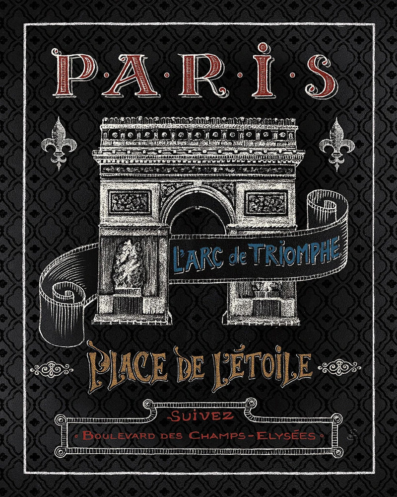 Travel to Paris II by Daphne Brissonnet