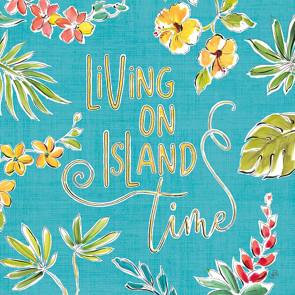 Tropical Oasis VI by Daphne Brissonnet. SKU 34964a. Archival Giclee Fine art print for wall decor.