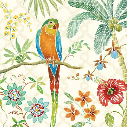 Tropical Paradise IV by Daphne Brissonnet. SKU 10925a. Archival Giclee Fine art print for wall decor.