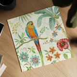 Tropical Paradise IV by Daphne Brissonnet. Shown as a detailed flat fine art print, highlighting archival giclee quality. Available as an archival giclee rolled canvas, fine art paper, or poster print. SKU 10925a.