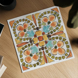 Tuscan Breeze IX by Daphne Brissonnet. Shown as a detailed flat fine art print, highlighting archival giclee quality. Available as an archival giclee rolled canvas, fine art paper, or poster print. SKU 37486a.