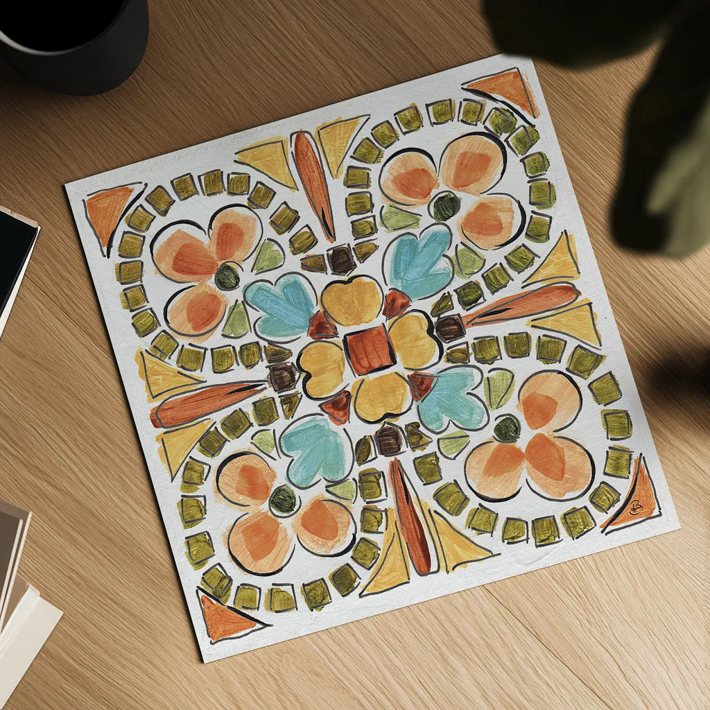 Tuscan Breeze IX by Daphne Brissonnet. Shown as a detailed flat fine art print, highlighting archival giclee quality. Available as an archival giclee rolled canvas, fine art paper, or poster print. SKU 37486a.