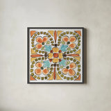 Tuscan Breeze IX by Daphne Brissonnet. Shown in a sleek black glass frame for a contemporary gallery look. Available as an archival giclee rolled canvas, fine art paper, or poster print. SKU 37486a.